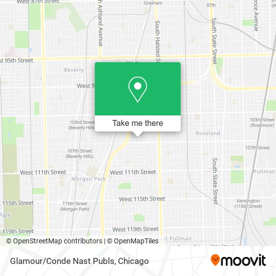 Glamour/Conde Nast Publs map