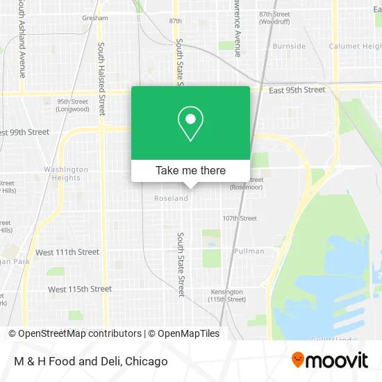 M & H Food and Deli map