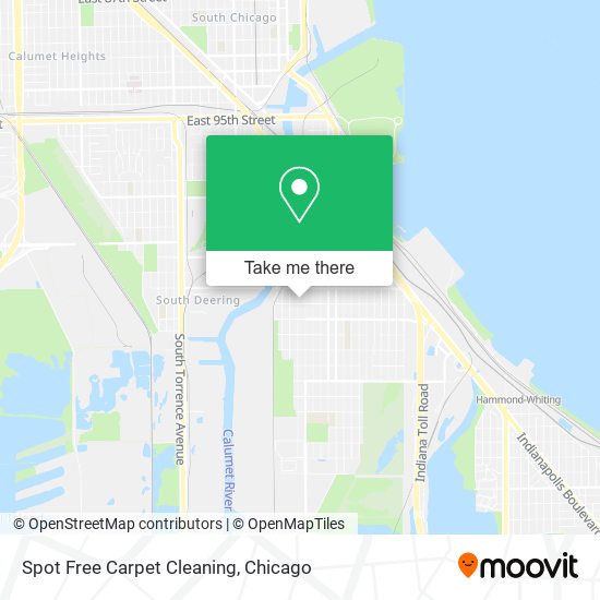 Spot Free Carpet Cleaning map