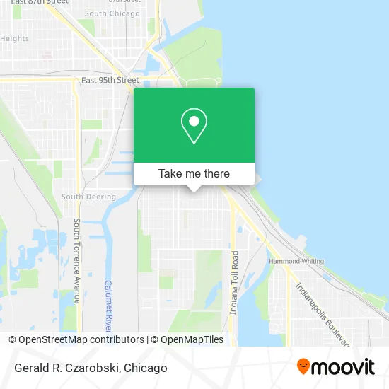 Gerald R. Czarobski map