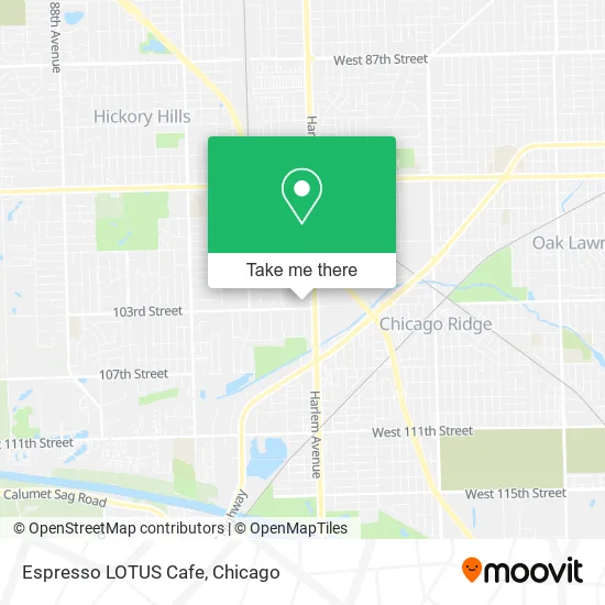 Espresso LOTUS Cafe map