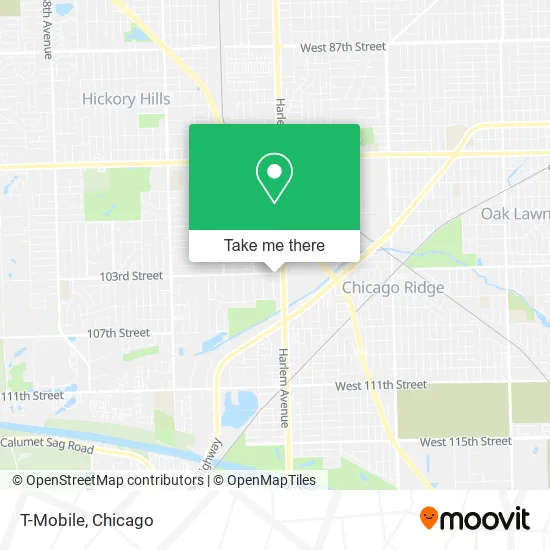 T-Mobile map