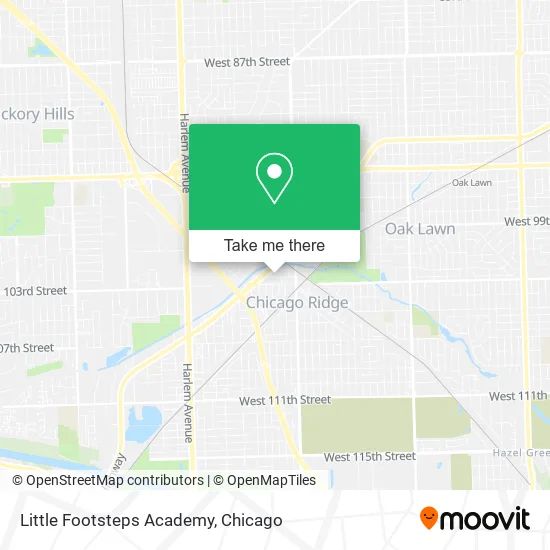 Little Footsteps Academy map