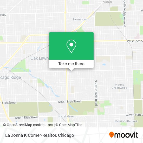 La'Donna K Comer-Realtor map