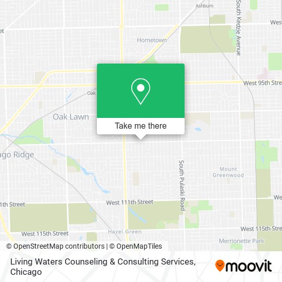 Living Waters Counseling & Consulting Services map
