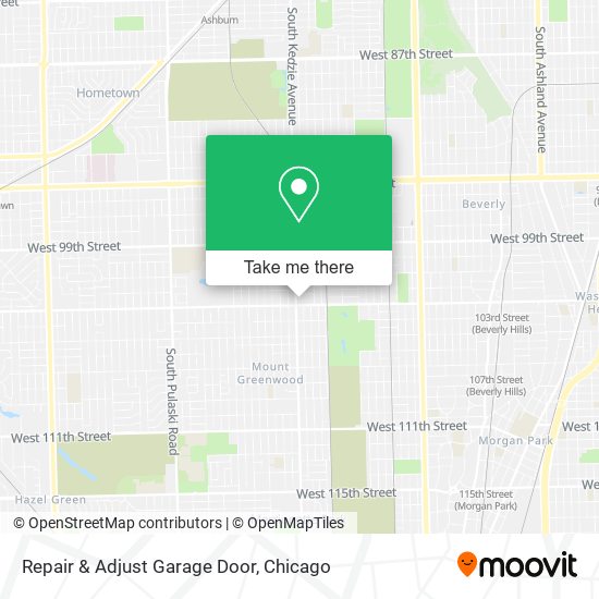 Repair & Adjust Garage Door map