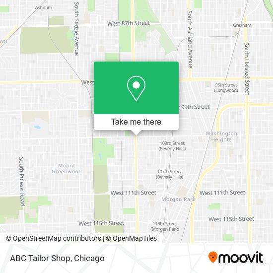 ABC Tailor Shop map