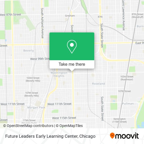 Future Leaders Early Learning Center map