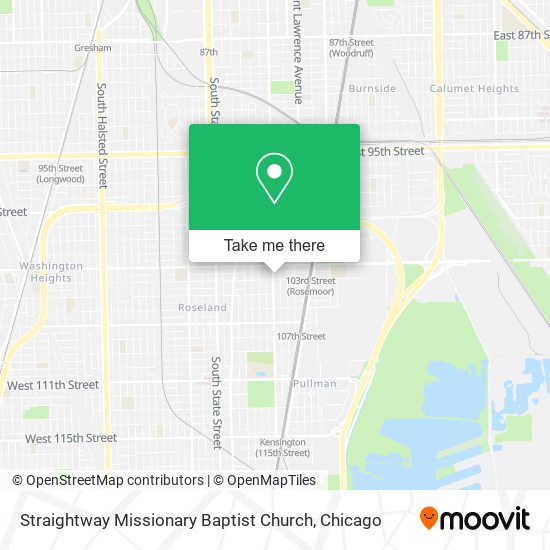 Mapa de Straightway Missionary Baptist Church