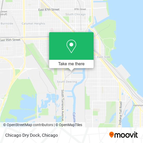 Chicago Dry Dock map