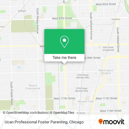 Ucan Professional Foster Parenting map