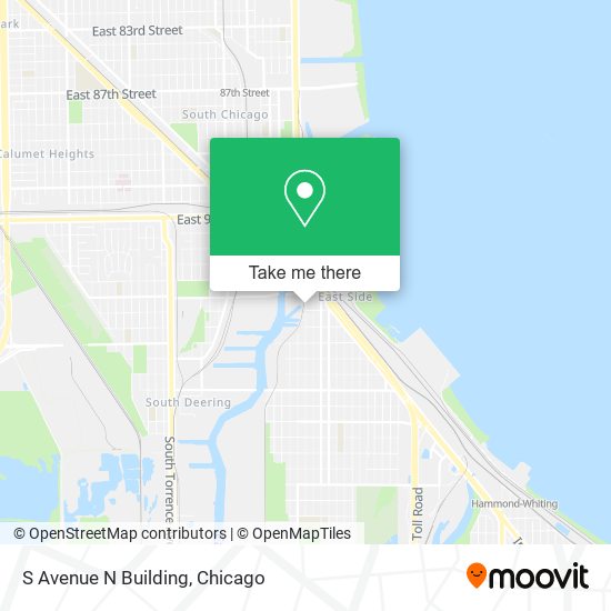 S Avenue N Building map