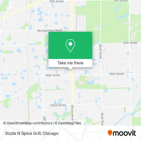 Sizzle N Spice Grill map