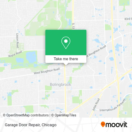 Garage Door Repair map