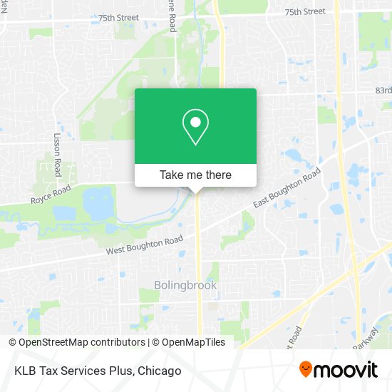 KLB Tax Services Plus map