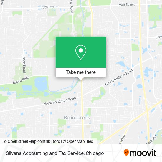 Mapa de Silvana Accounting and Tax Service
