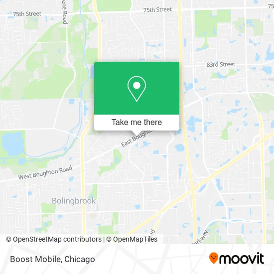 Boost Mobile map