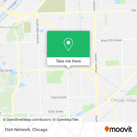 Dish Network map