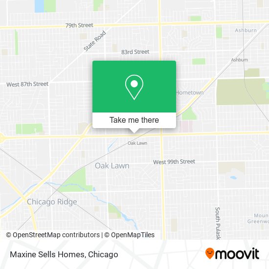 Mapa de Maxine Sells Homes