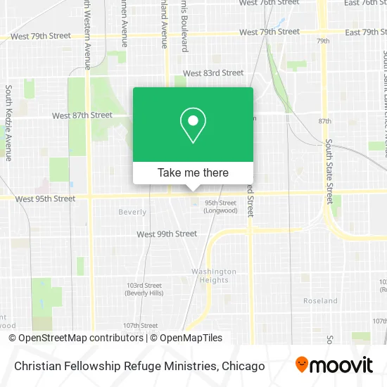 Christian Fellowship Refuge Ministries map