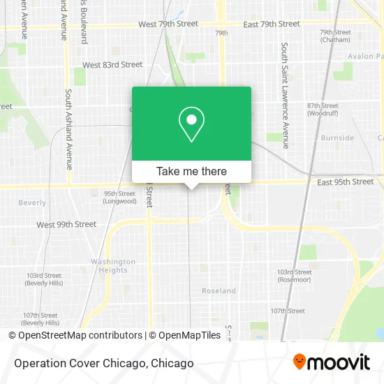 Operation Cover Chicago map