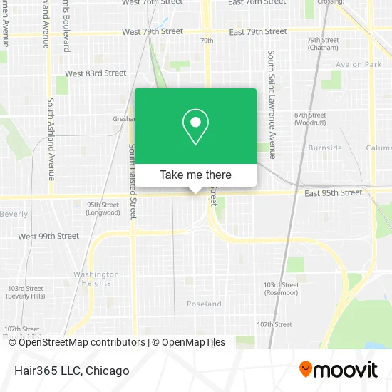 Hair365 LLC map