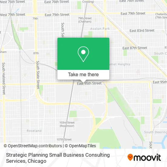 Strategic Planning Small Business Consulting Services map