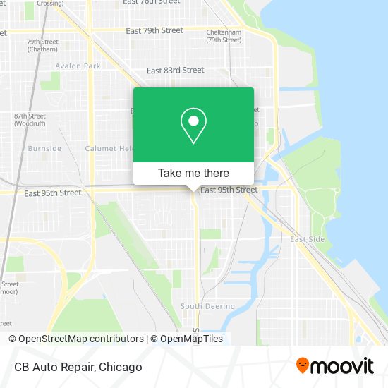 CB Auto Repair map