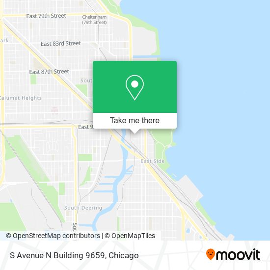 Mapa de S Avenue N Building 9659