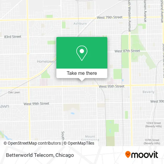 Betterworld Telecom map