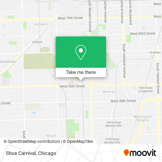 Shoe Carnival map