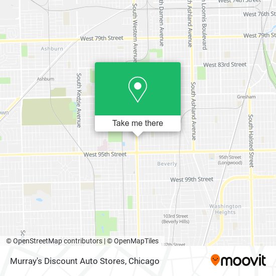 Murray's Discount Auto Stores map