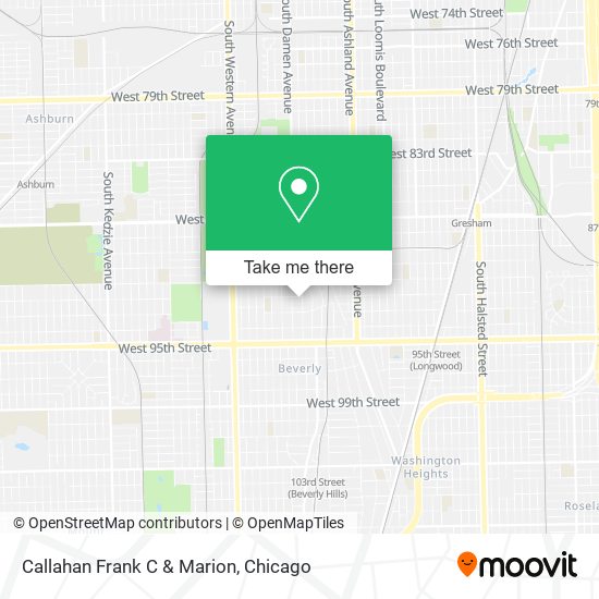 Mapa de Callahan Frank C & Marion