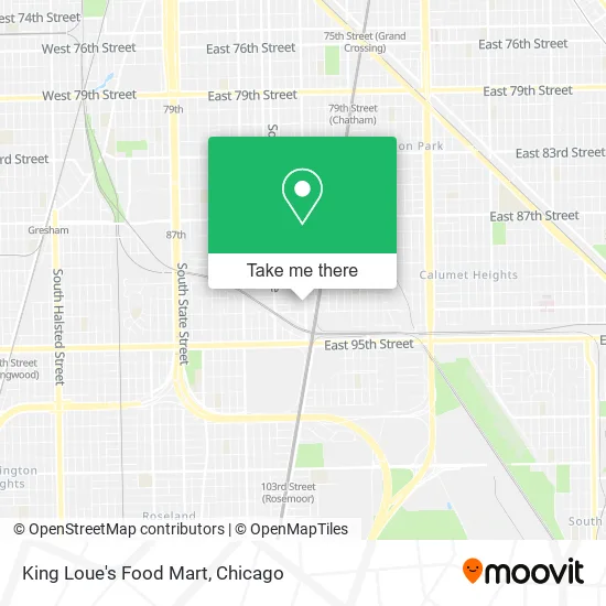 King Loue's Food Mart map