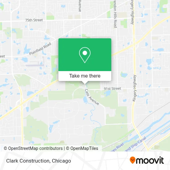 Clark Construction map