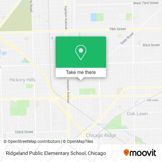Mapa de Ridgeland Public Elementary School