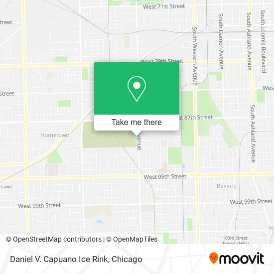Daniel V. Capuano Ice Rink map