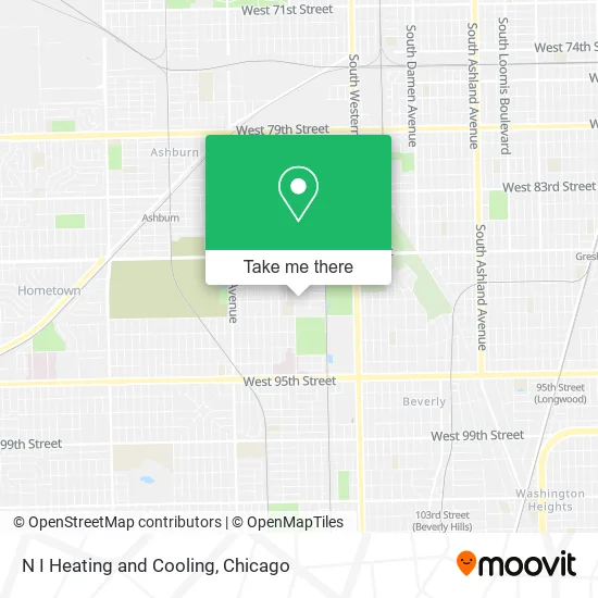 N I Heating and Cooling map