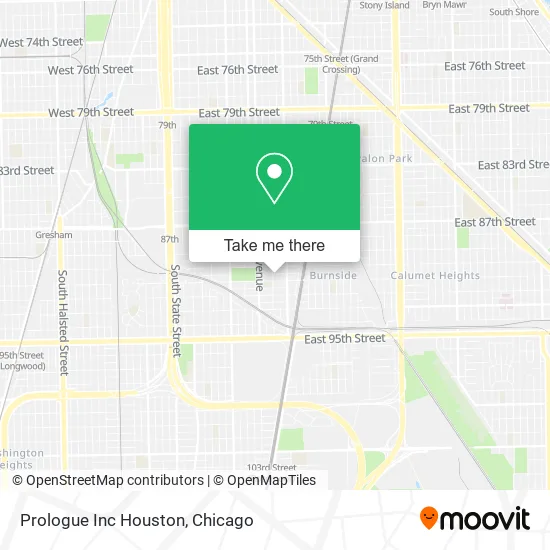 Prologue Inc Houston map