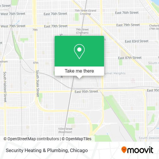 Security Heating & Plumbing map