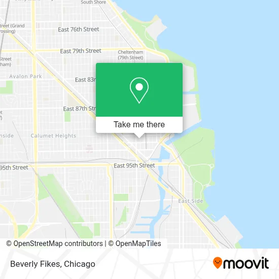 Beverly Fikes map