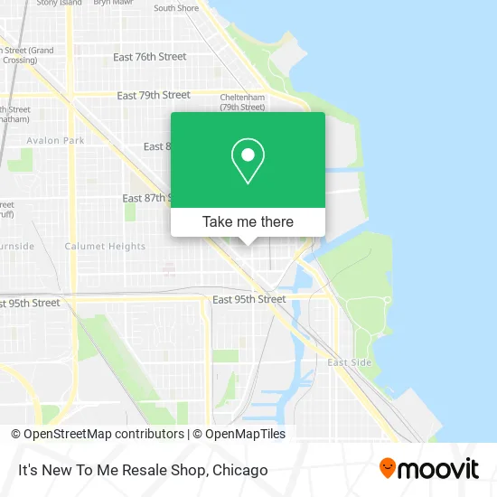 It's New To Me Resale Shop map