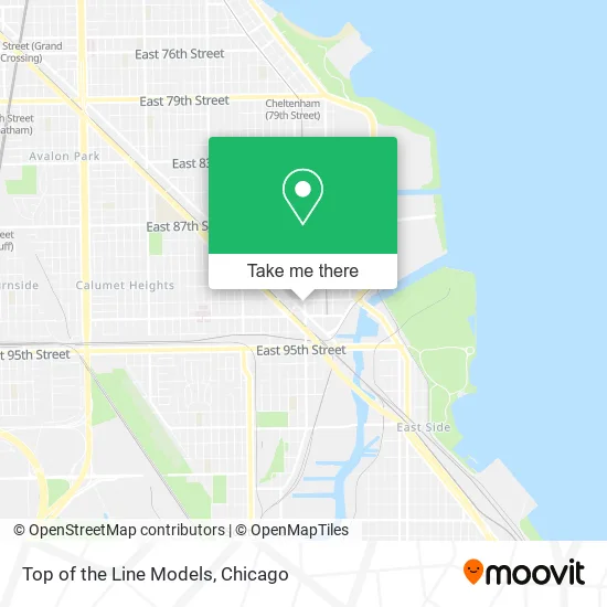 Top of the Line Models map