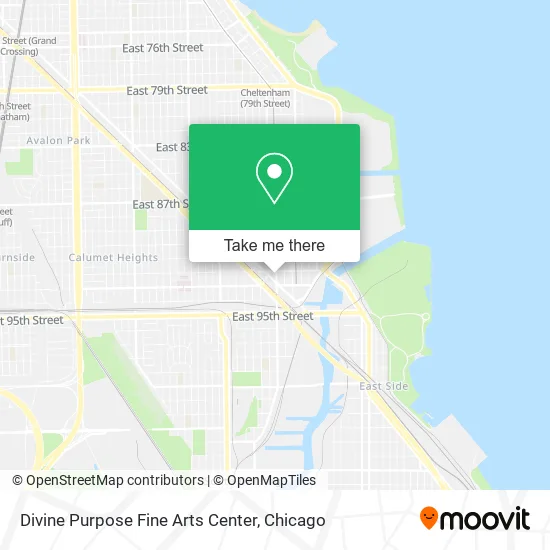 Divine Purpose Fine Arts Center map