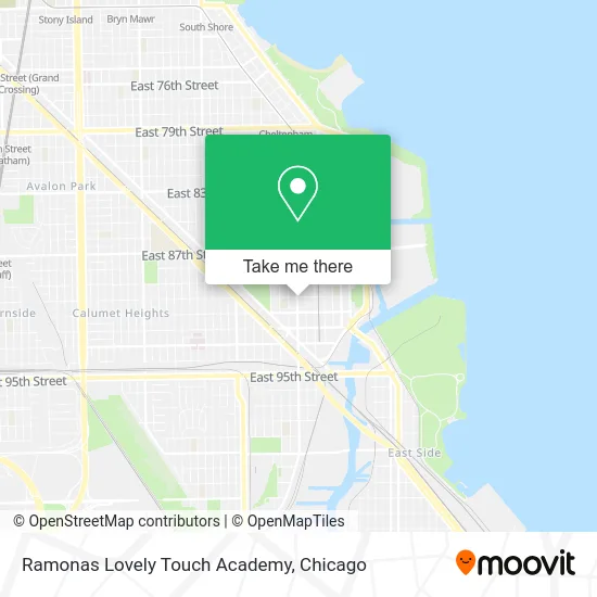 Ramonas Lovely Touch Academy map