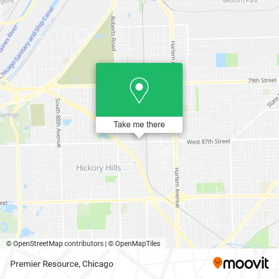 Premier Resource map