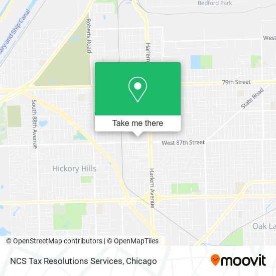 NCS Tax Resolutions Services map