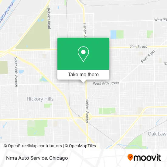 Nma Auto Service map