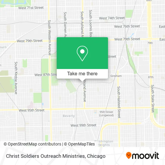 Christ Soldiers Outreach Ministries map