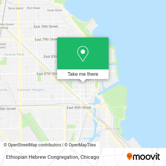 Ethiopian Hebrew Congregation map